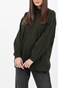 AMERICAN VINTAGE-Γυναικεία φούτερ μπλούζα AMERICAN VINTAGE πράσινη