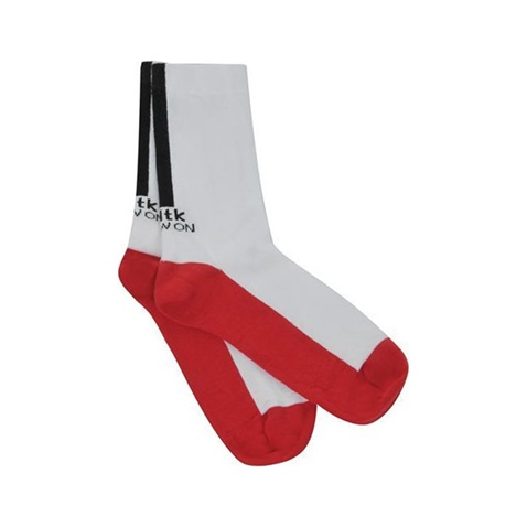 BODYTALK-Γυναικείες κάλτσες BODYTALK  XSOC λευκές κόκκινες