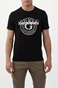 GUESS-Ανδρικό t-shirt GUESS DOUBLE G CN μαύρο