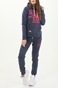 SUPERDRY-Γυναικεία φούτερ μπλούζα SUPERDRY SD0APW2011142A000000 T&F μπλε
