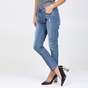 STAFF JEANS-Γυναικείο jean παντελόνι STAFF JEANS MINA μπλε