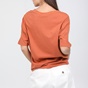 STAFF JEANS-Γυναικείο t-shirt STAFF JEANS DESERT πορτοκαλί