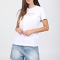 STAFF JEANS-Γυναικείο t-shirt STAFF JEANS SUMMER λευκό