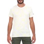 BATTERY-Ανδρικό t-shirt BATTERY SJ SLUB λευκό