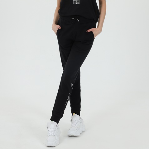 KARL LAGERFELD-Γυναικείο παντελόνι φόρμας KARL LAGERFELD 216W1052 Sweatpants W/Logo μαύρο