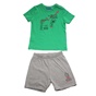 BODYTALK-Παιδικό σετ από μπλούζα και σορτς BODYTALK πράσινο γκρι