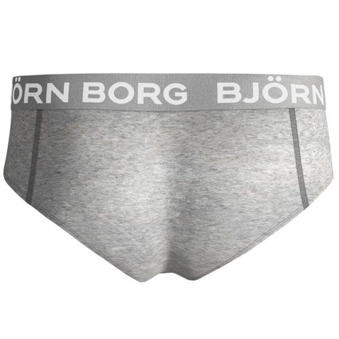 BJORN BORG-Ανδρικά εσώρουχα slip σετ των 2 BJORN BORG λευκό γκρι