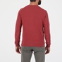 DIRTY LAUNDRY-Ανδρική φούτερ μπλούζα DIRTY LAUNDRY COLLEGE CREWNECK κόκκινη