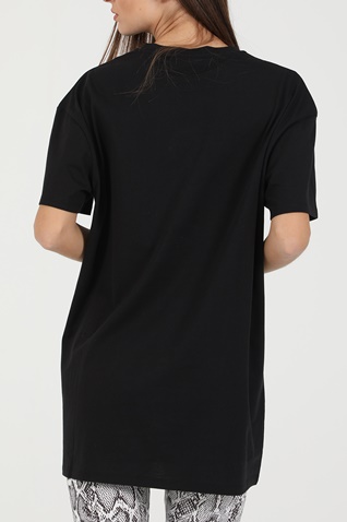 KENDALL + KYLIE-Γυναικείο t-shirt KENDALL + KYLIE W ACTIVE LOGO V1 LONGFIT T μαύρο