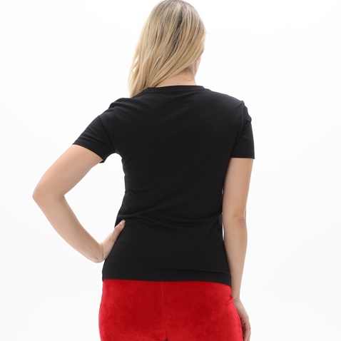 KENDALL+KYLIE-Γυναικείο t-shirt KENDALL+KYLIE KKW.1W1.016.034 ACTIVE LOGO μαύρο