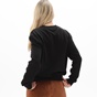 KENDALL+KYLIE-Γυναικεία φούτερ μπλούζα KENDALL+KYLIE  KKW.1W1.016.001 ACTIVE μαύρη