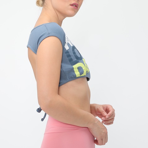 BODYTALK-Γυναικείο αθλητικό μπουστάκι BODYTALK JAZZW OPEN BACK μπλε