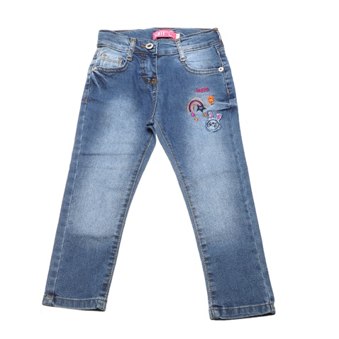 SAM 0-13-Παιδικό jean παντελόνι SAM 0-13 HAPPY μπλε