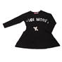 SAM 0-13-Παιδικό φούτερ φόρεμα SAM 0-13 COOL MOOD μαύρο ασημί