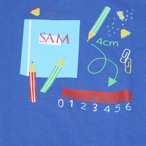 SAM 0-13-Παιδικό σετ φόρμας SAM 0-13 ΜΟΛΥΒΙΑ μπλε