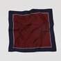 MARTIN & CO-Ανδρικό μαντήλι τσέπης MARTIN & CO κόκκινο μπλε