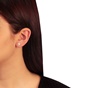 JEWELTUDE-Γυναικεία ασημένια καρφωτά σκουλαρίκια JEWELTUDE 12666 επίχρυσα 