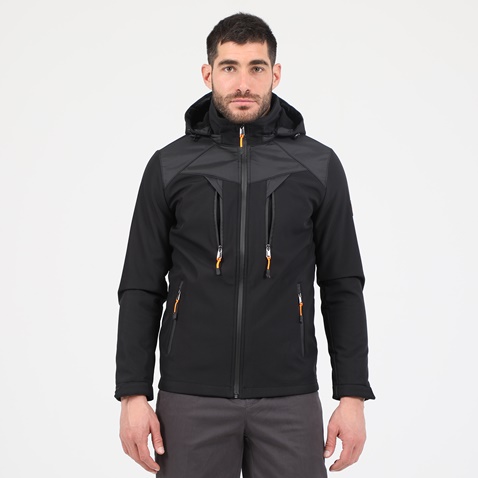 MARTIN & CO-Ανδρικό sport jacket MARTIN & CO μαύρο