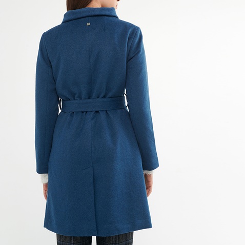 ATTRATTIVO-Γυναικείο παλτό 'ALE μπλε