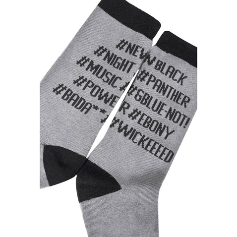 BODYTALK-Ανδρικές κάλτσες BODYTALK XSOC γκρι μαύρες