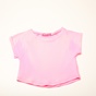SAM 0-13-Παιδική cropped μπλούζα SAM 0-13 121.172 ροζ