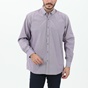 MARTIN & CO-Ανδρικό πουκάμισο MARTIN & CO Regular Fit μοβ