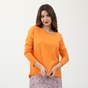 ATTRATTIVO-Γυναικεία basic μπλούζα ATTRATTIVO πορτοκαλί