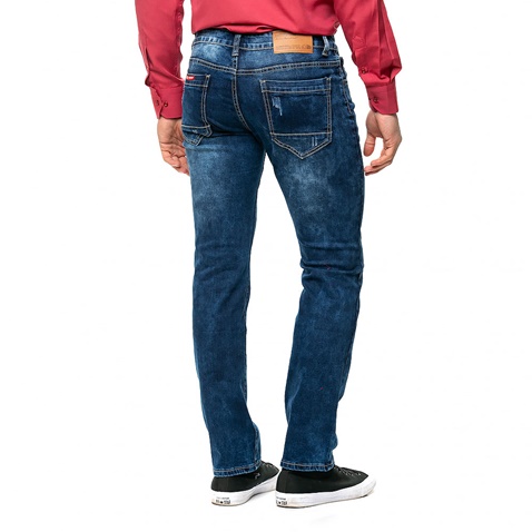 AMERICANINO-Ανδρικό jean παντελόνι AMERICANINO 48 μπλε