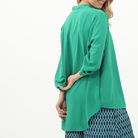 'ALE-Γυναικεία πουκαμίσα τουνίκ 'ALE πράσινη