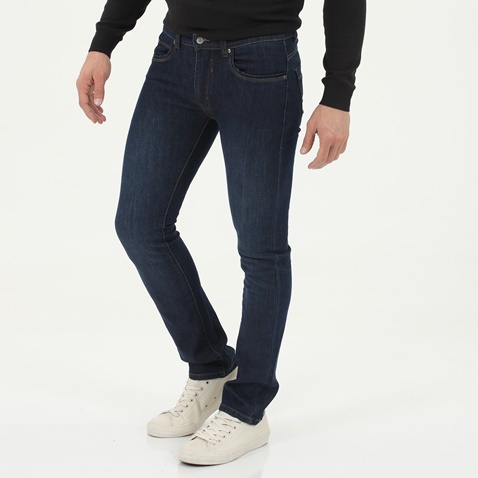 MARTIN & CO-Ανδρικό jean παντελόνι MARTIN & CO μπλε