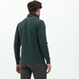 MARTIN & CO-Ανδρική φούτερ μπλούζα MARTIN & CO POLO HALF ZIP πράσινη