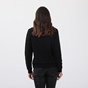 KARL LAGERFELD-Γυναικεία φούτερ μπλούζα KARL LAGERFELD 210W1821 IKONIK KARL &CHOUPETTE μαύρη