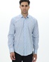 DORS-Ανδρικό πουκάμισο DORS ριγέ γαλάζιο λευκό