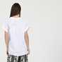 ATTRATTIVO-Γυναικείο λινό πουκάμισο ATTRATTIVO λευκό