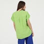 ATTRATTIVO-Γυναικείο λινό πουκάμισο ATTRATTIVO πράσινο