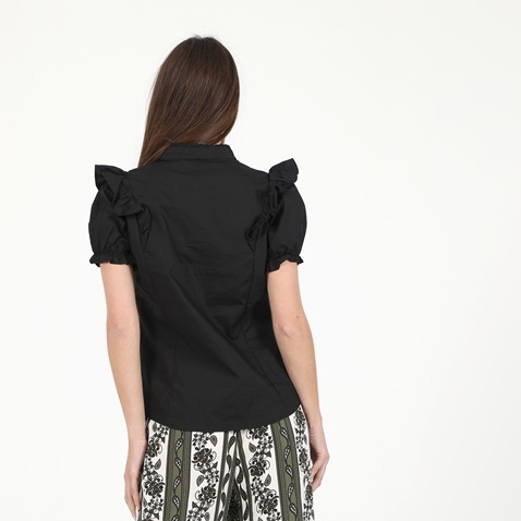 ATTRATTIVO-Γυναικείο πουκάμισο 'ALE μαύρο