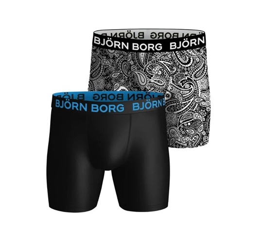 BJORN BORG-Ανδρικά εσώρουχα boxer BJORN BORG PERFORMANCE μαύρα