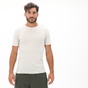 DIRTY LAUNDRY-Ανδρικό t-shirt DIRTY LAUNDRY DLMT0521S SLUB OPEN STITCHES ACID λευκό