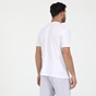 DIRTY LAUNDRY-Ανδρική μπλούζα DIRTY LAUNDRY LINEN DOUBLE HEM TEE λευκή
