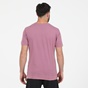 DIRTY LAUNDRY-Ανδρική μπλούζα DIRTY LAUNDRY STEPPED HEM T-SHIRT ροζ