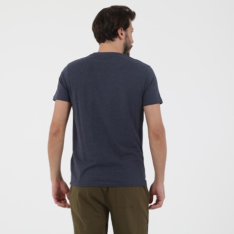 GREENWOOD-Ανδρικό t-shirt GREENWOOD T-SHIRT GRW01 FRUIT μπλε