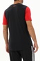 UNDER ARMOUR-Ανδρικό αθλητικό t-shirt UNDER ARMOUR 1370515 7200016530 ATH DEPT CLRBLK μαύρο κόκκινο