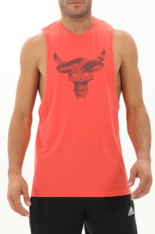 UNDER ARMOUR-Ανδρικό αμάνικο t-shirt UNDER ARMOUR 1371215 7200016820 Pjt Rock Brahma Bul κόκκινο