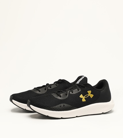 UNDER ARMOUR-Ανδρικά running παπούτσια UNDER ARMOUR 3024878 Charged Pursuit 3 μαύρο χρυσό