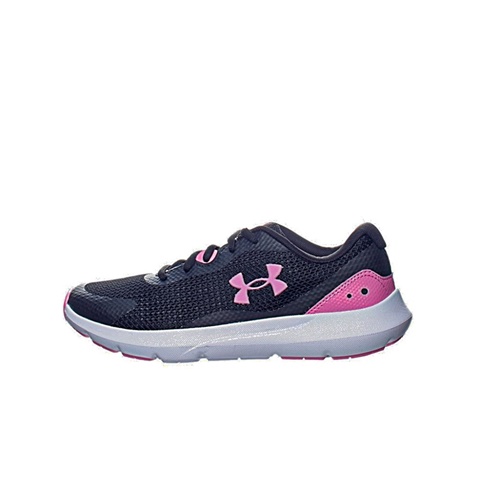 UNDER ARMOUR-Εφηβικά παπούτσια running UNDER ARMOUR 3025013 GGS Surge 3 μαύρα ροζ