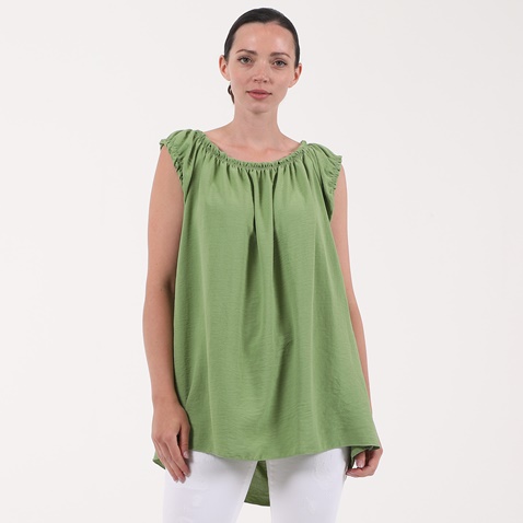 ATTRATTIVO-Γυναικεία μπλούζα ATTRATTIVO πράσινη