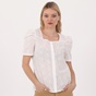 ATTRATTIVO-Γυναικείο πουκάμισο ATTRATTIVO λευκό
