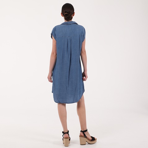 'ALE-Γυναικείο mini φόρεμα 'ALE μπλε