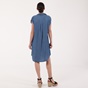 'ALE-Γυναικείο mini φόρεμα 'ALE μπλε