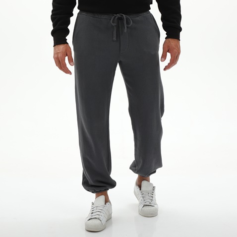 CROSSLEY-Ανδρικό παντελόνι φόρμας CROSSLEY iluryman sweatpants ανθρακί